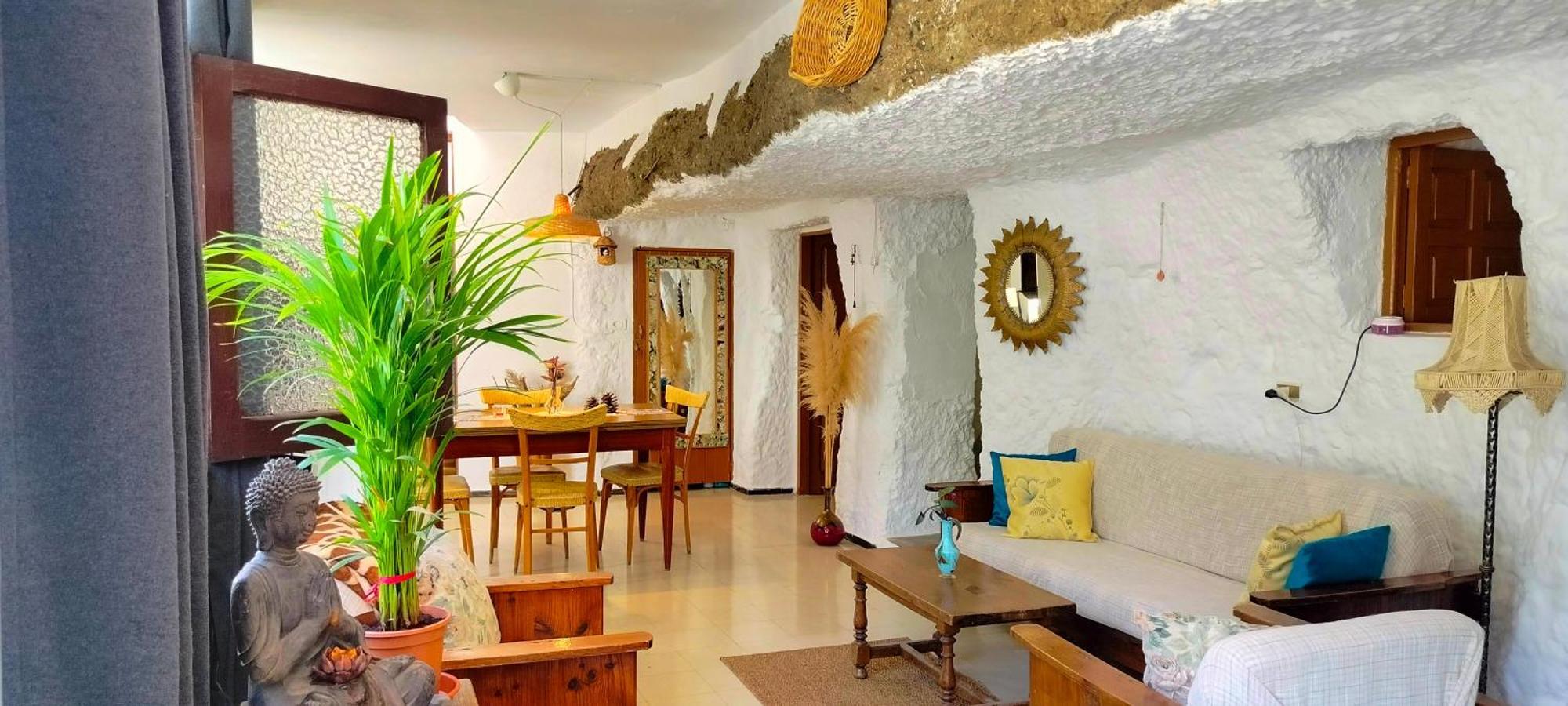 Juncalillo Casa Cueva Rural Trebola, Artenara מראה חיצוני תמונה