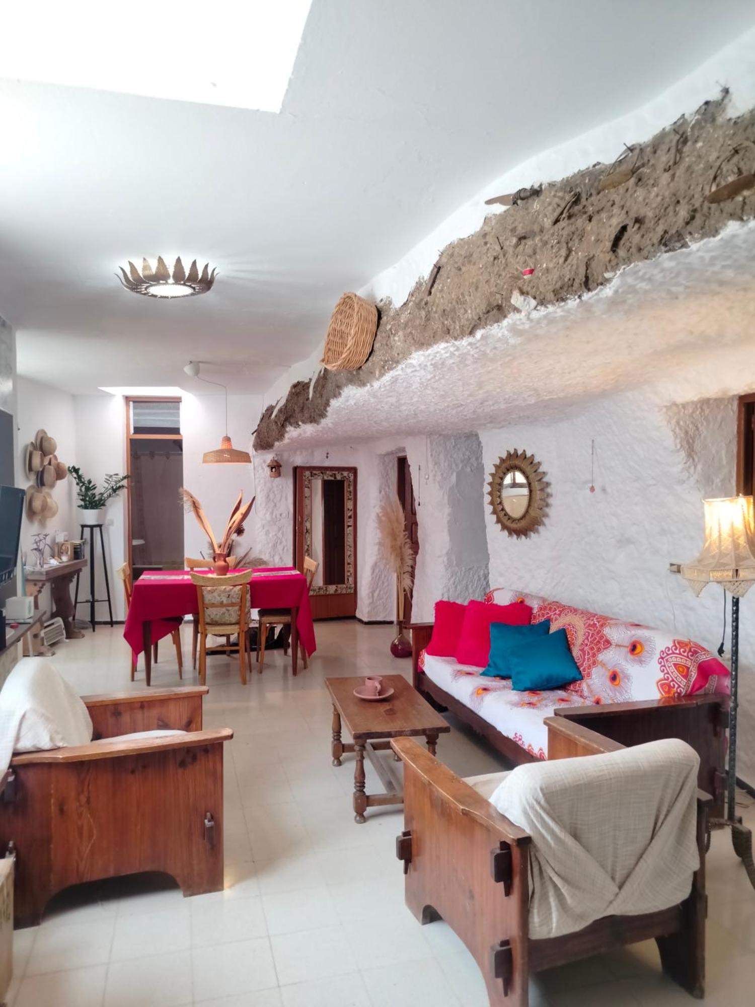 Juncalillo Casa Cueva Rural Trebola, Artenara מראה חיצוני תמונה